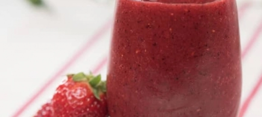 Smothie de piña y arándano