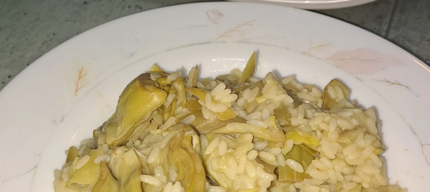 Arroz con Alcachofas