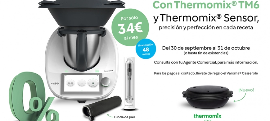 FINANCIA TU THERMOMIX TM6 AL 0%