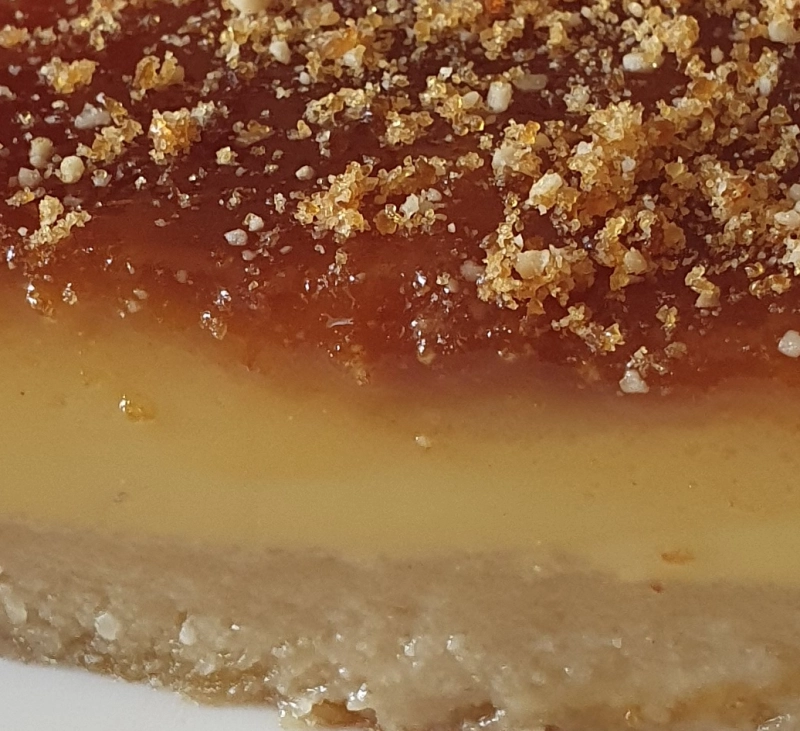 TARTA DE ALMENDRAS Y HUEVOS