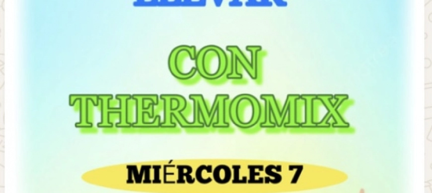 A la playa con thermomix.