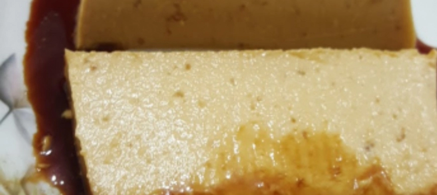 FLAN DE TURRON CON THERMOMIX