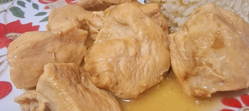 Pechugas de pollo en salsa