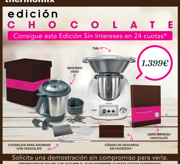 EDICION CHOCOLATE 0% DE INTERES DECRECIENTE