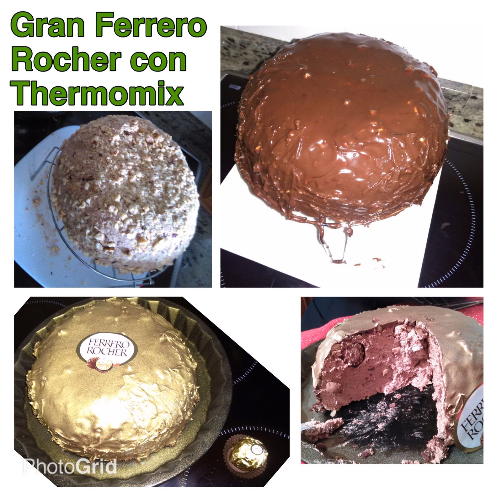 Gran Ferrero Rocher con Thermomix® 