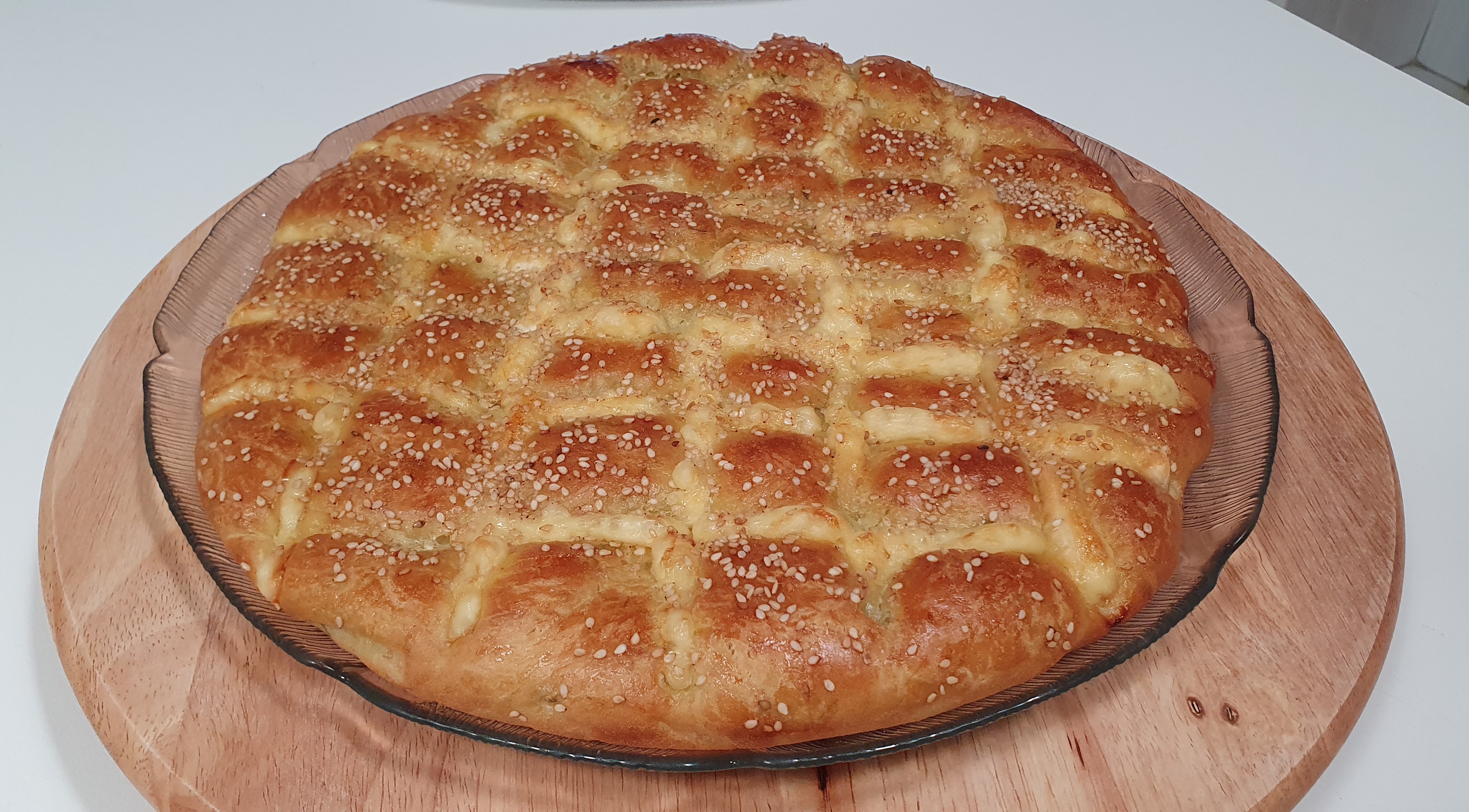TORTA DE PAN DE QUESO ESPECIADO CON Thermomix® Masas, panes y