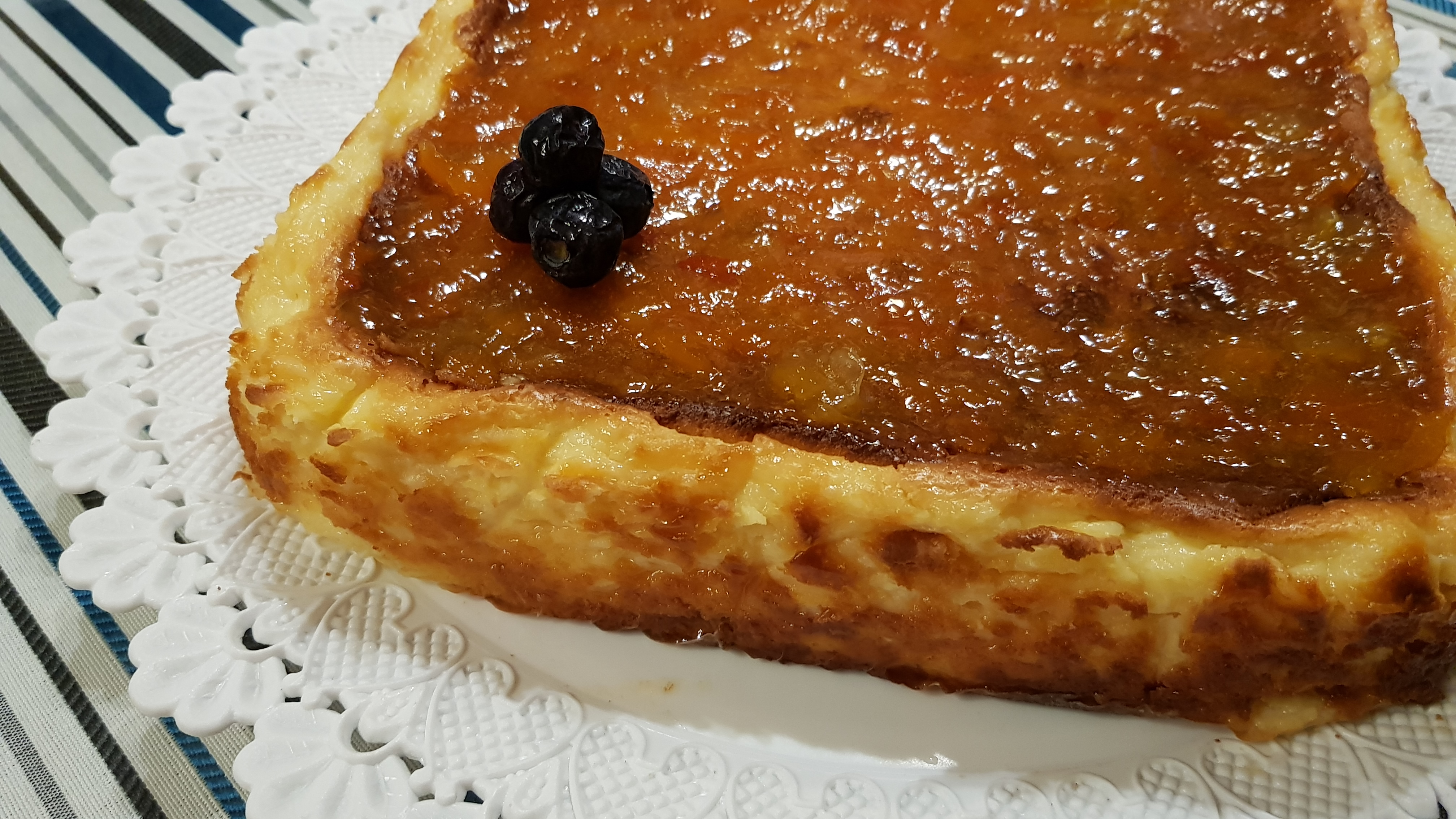 TARTA DE QUESO ESTILO &quot;LA VIÑA&quot; CON Thermomix® - Postres y dulces