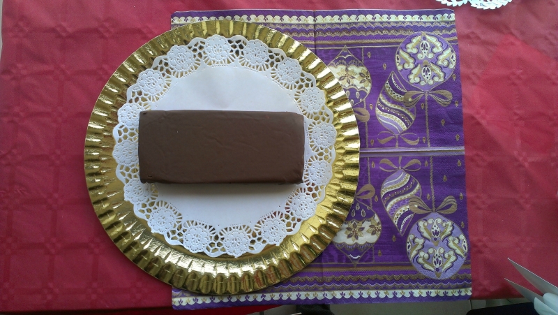 TURRON DE CHOCOLATE CON KIKOS