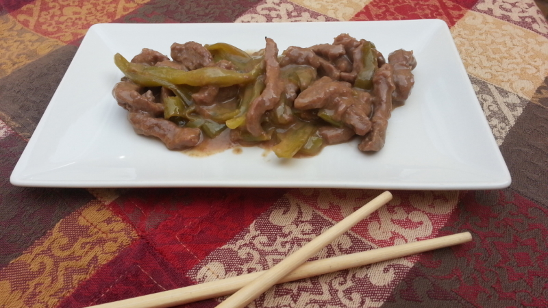 TERNERA CON PIMIENTOS VERDES