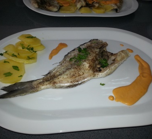 DORADA A LA CATALANA CON Thermomix®