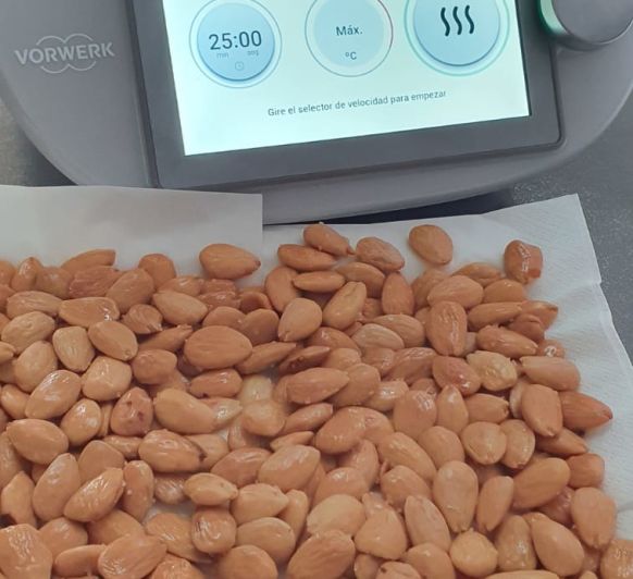 Almendras fritas en Thermomix®