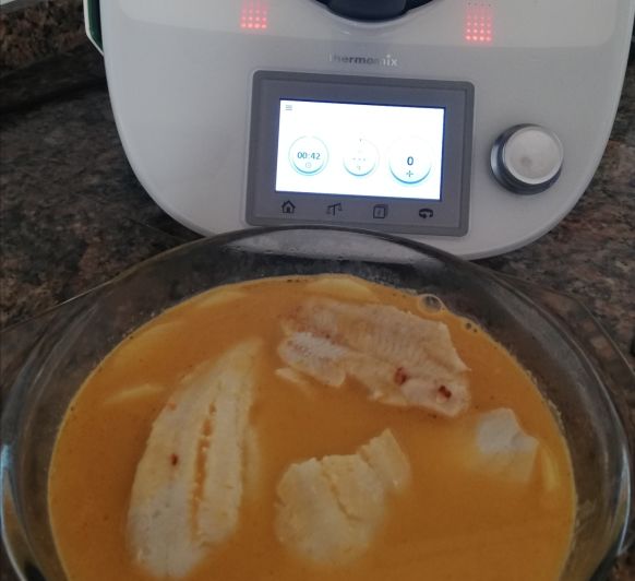 PESCADO EN BLANCO CON Thermomix®