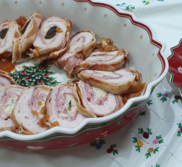 PECHUGAS DE POLLO RELLENA CON SALSA INESPERADA
