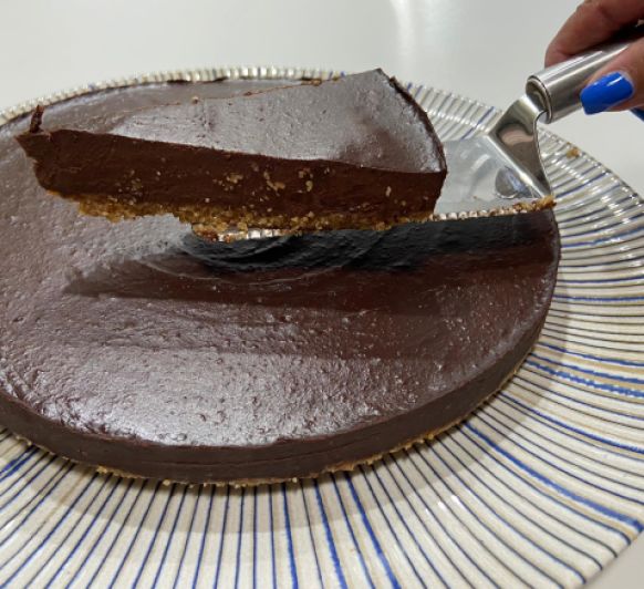 TARTA DE NUTELLA SALUDABLE