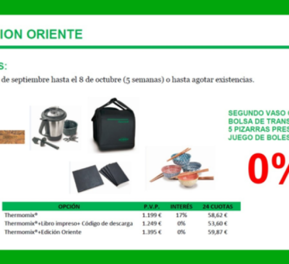 Nueva edición ORIENTE