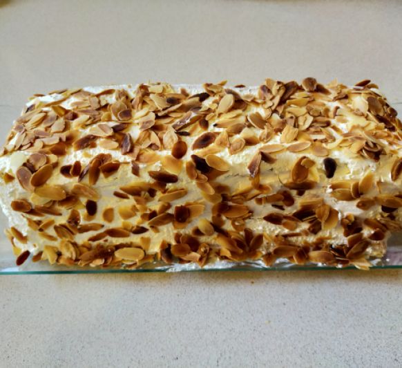 Rollo de crema y canutillos de hojaldre con Thermomix®