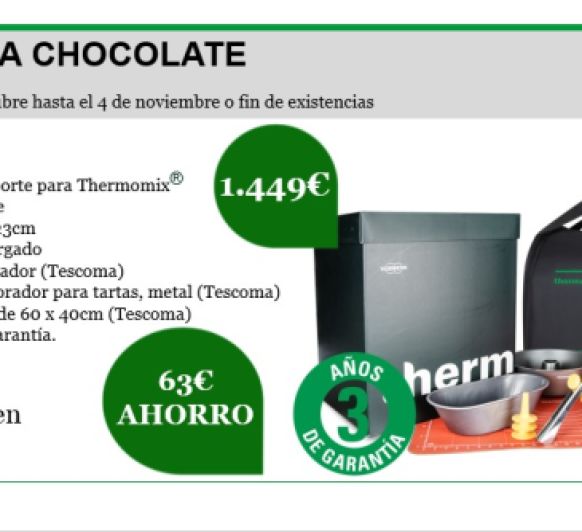 THERMOMIX® TM-6 . EDICIÓN CHOCOLATE 0% INTERESES
