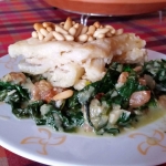 BACALAO A LA CATALANA CON PIÑONES Y PASAS CON Thermomix®