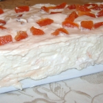 Semifrío de membrillo