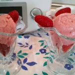 HELADO DE FRESAS Y YOGURT CON Thermomix®