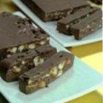 Turrón de chocolate y kikos